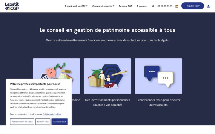Screenshot of lepetit-cgp.com