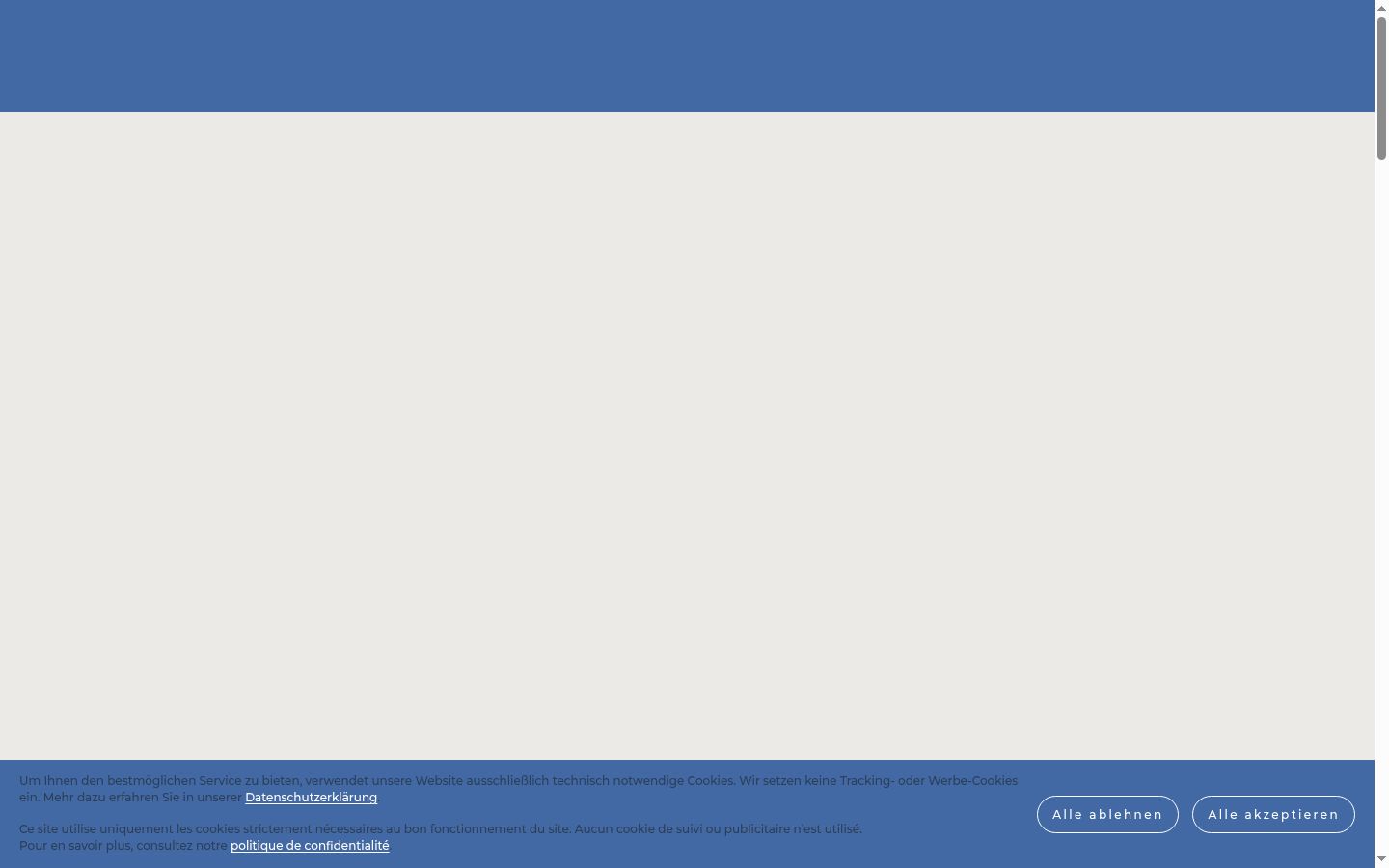 Screenshot tal-banner tal-kunsens muri qabel kwalunkwe interazzjoni