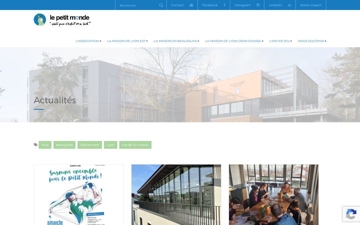 Screenshot of lepetitmonde.com