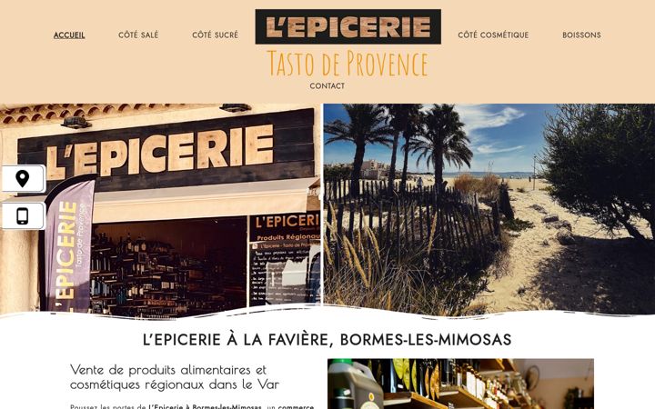 Screenshot of lepicerie-tastodeprovence.fr