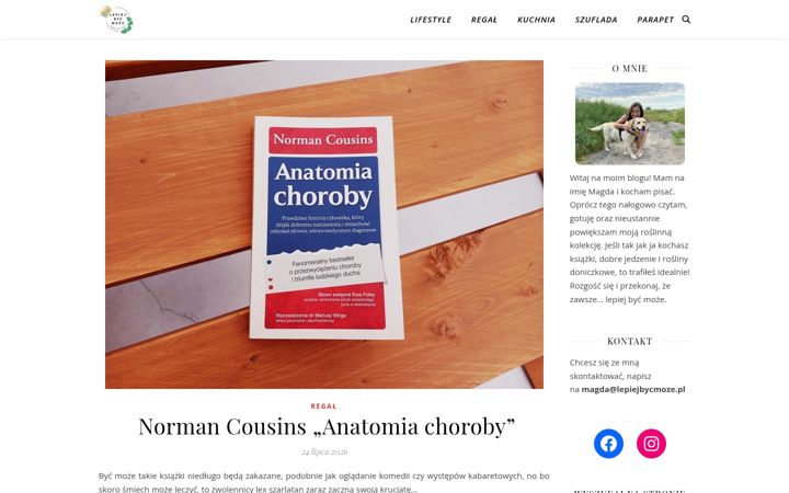 Screenshot of lepiejbycmoze.pl
