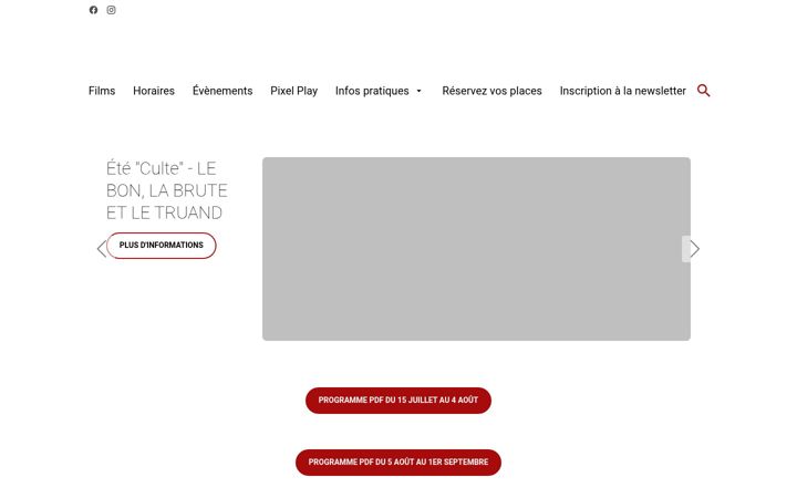 Screenshot of lepixelcinema.fr