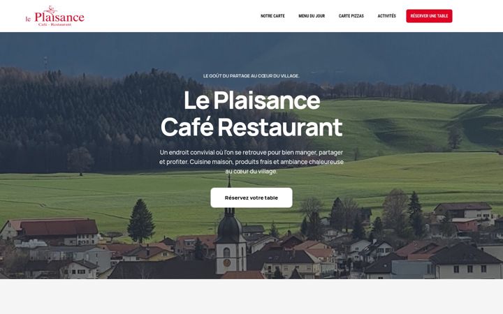 Screenshot of leplaisance.ch
