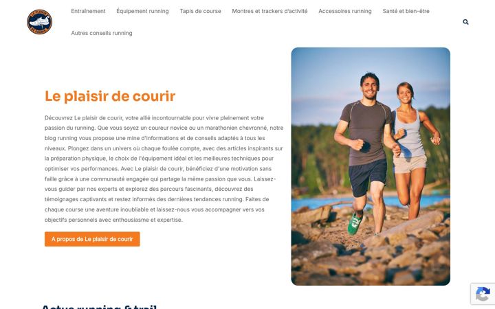 Screenshot of leplaisirdecourir.com