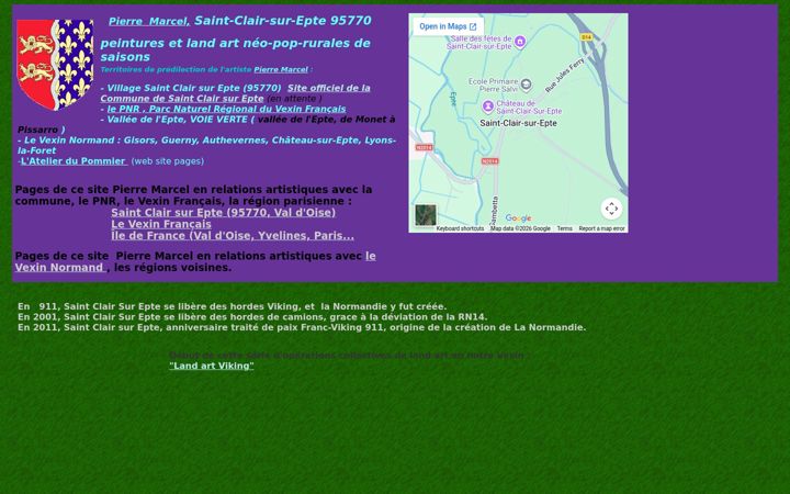 Screenshot of lepommier.net
