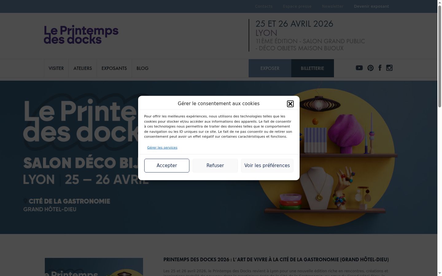 Snímka obrazovky banera súhlasu zobrazeného pred akoukoľvek interakciou