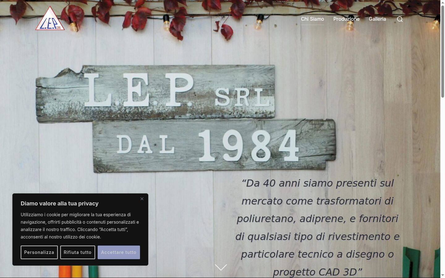 Captura de ecrã do banner de consentimento apresentado antes de qualquer interação