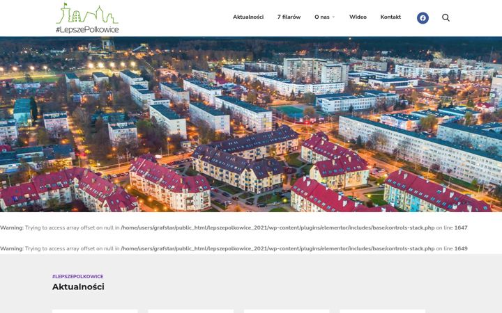 Screenshot of lepszepolkowice.pl
