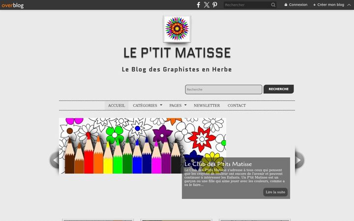 Screenshot of leptitmatisse.com