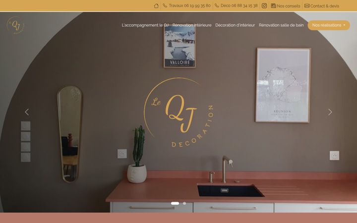 Screenshot of leqjdecoration.fr