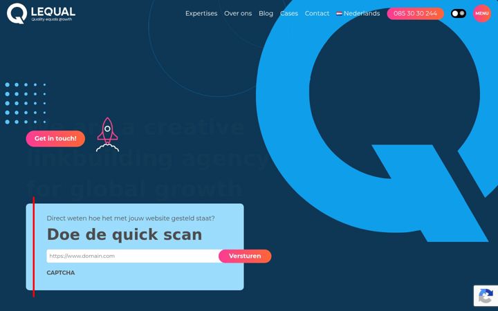 Screenshot of lequal.be