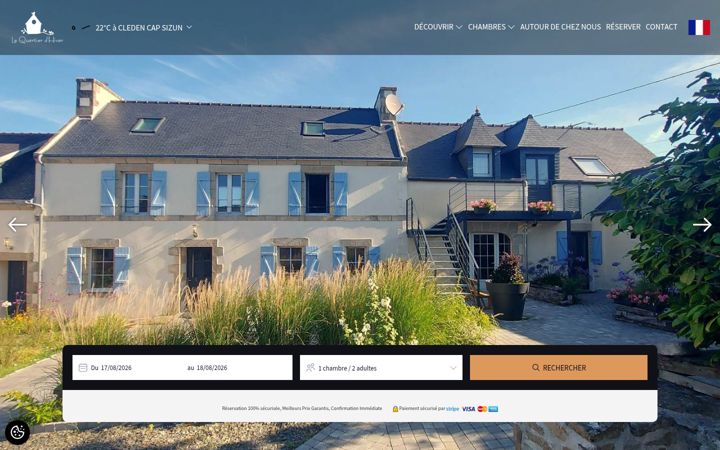 Screenshot of lequartierdhiver.com