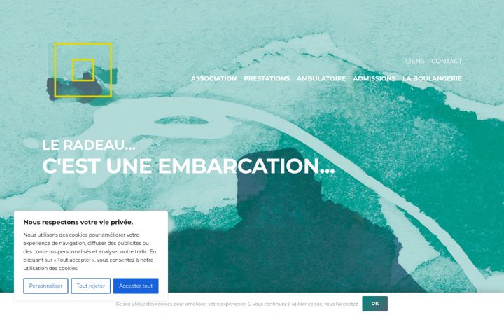 Screenshot of leradeau.ch