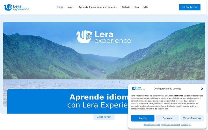 Screenshot of leraexperience.com