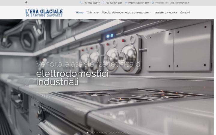 Screenshot of leraglaciale.it