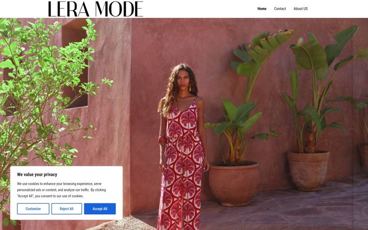 Screenshot of leramode.com