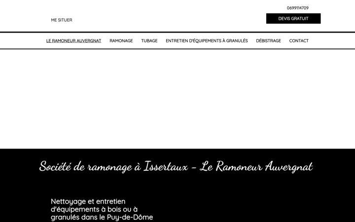 Screenshot of leramoneurauvergnat.fr