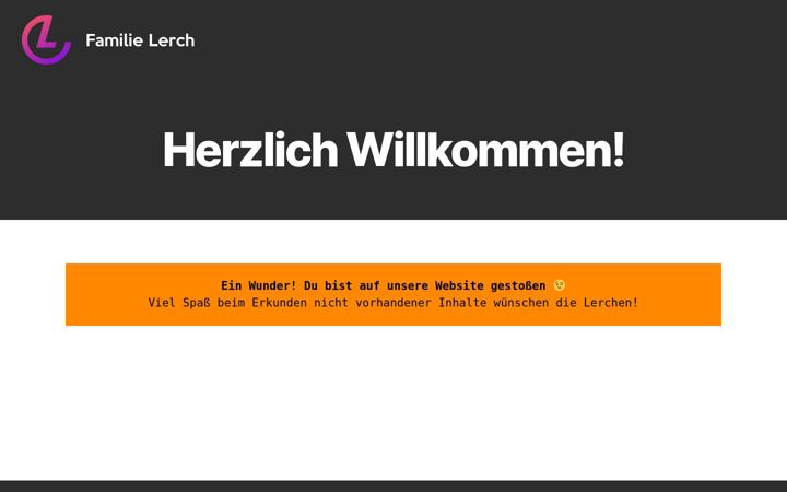Screenshot of lerch-familie.de