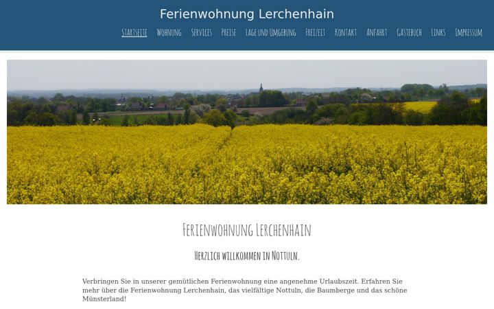 Screenshot of lerchenhain.de