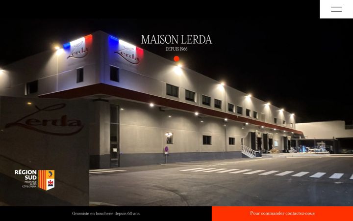 Screenshot of lerda.fr