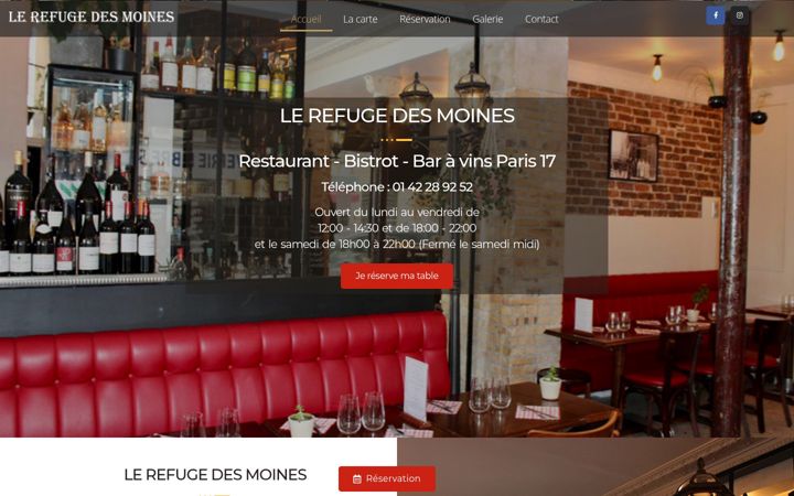 Screenshot of lerefugedesmoines.com