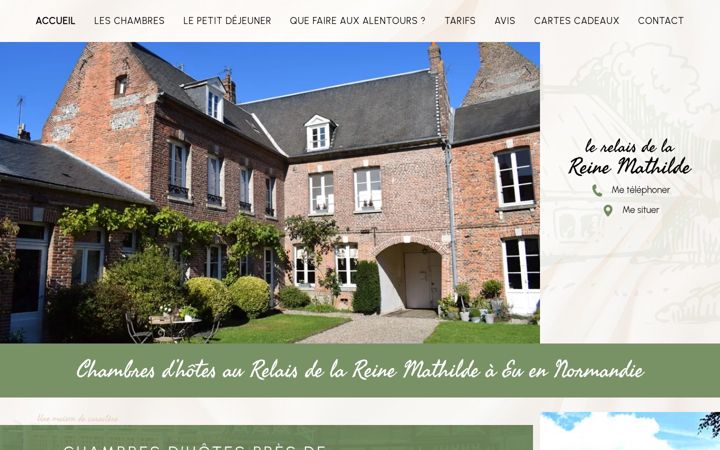 Screenshot of lerelaisreinemathilde.com