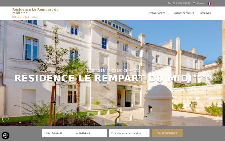 Screenshot of lerempartdumidi.fr