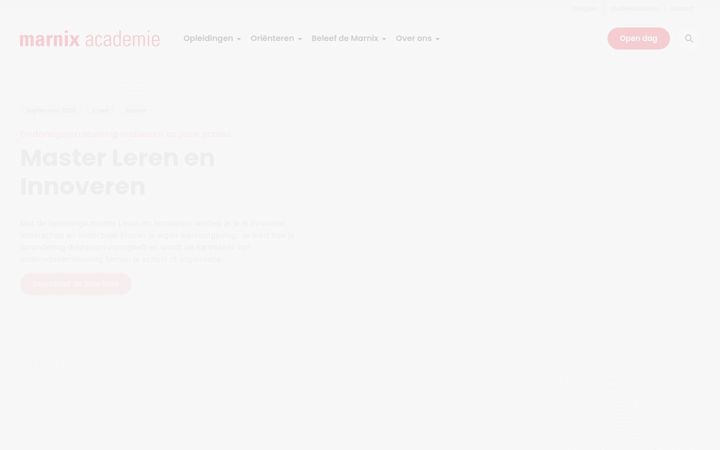 Screenshot of lereneninnoveren.nl