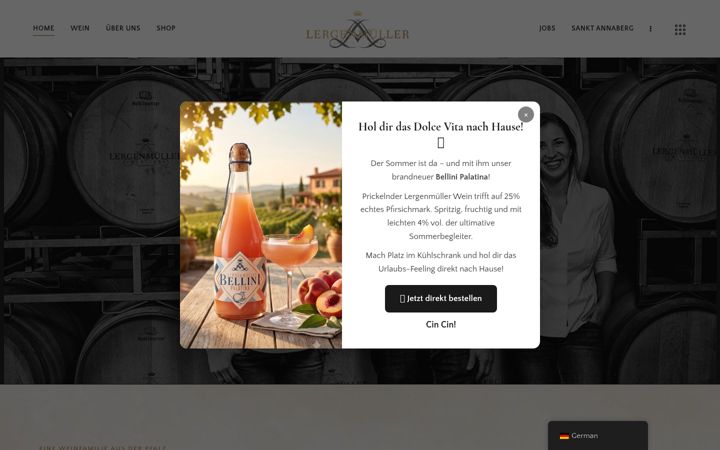 Screenshot of lergenmueller.com