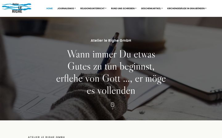 Screenshot of lerighe.ch