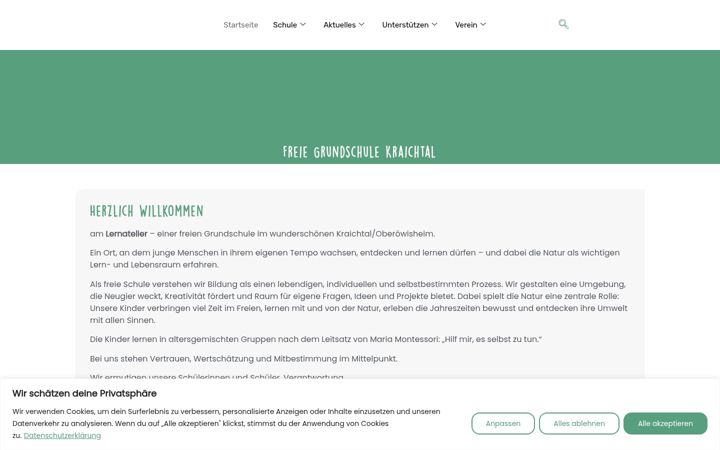Screenshot of lernatelier-ev.com