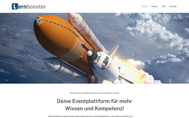 Screenshot of lernbooster.de