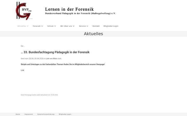 Screenshot of lerneninderforensik.de