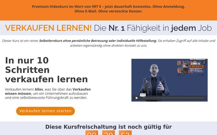 Screenshot of lernensieverkaufen.de