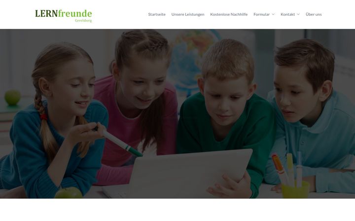 Screenshot of lernfreunde-gev.de