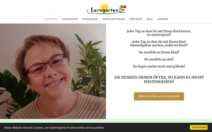 Screenshot of lerngarten.at