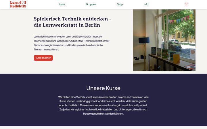 Screenshot of lernkollektiv.de