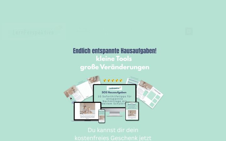 Screenshot of lernperspektive.de