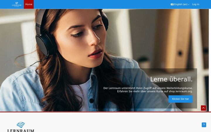 Screenshot of lernraum.org