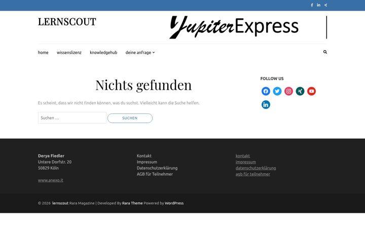 Screenshot of lernscout.com