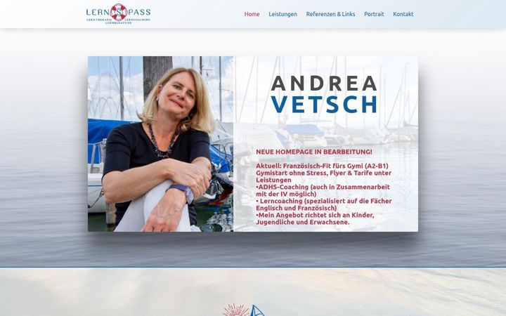 Screenshot of lernspass-andreavetsch.ch