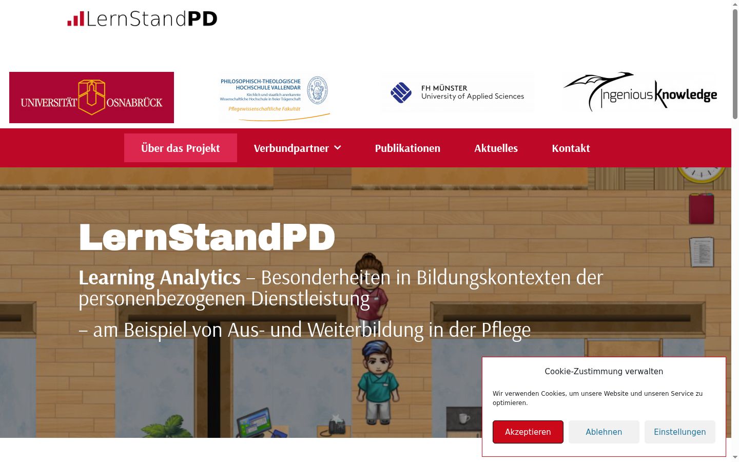 Screenshot tal-banner tal-kunsens muri qabel kwalunkwe interazzjoni