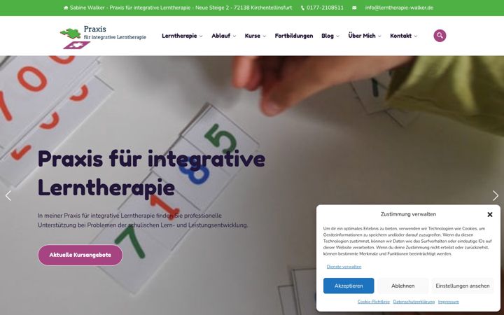 Screenshot of lerntherapie-walker.de