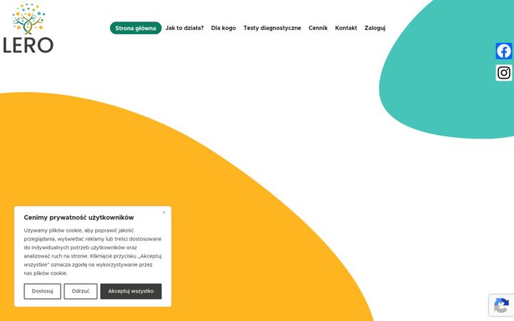 Screenshot of lero.education