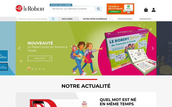 Captură de ecran a lerobert.com