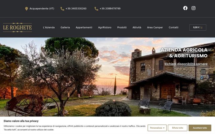 Screenshot of leroghete.it