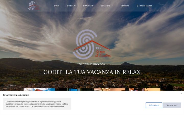 Screenshot of lerosedisantina.it
