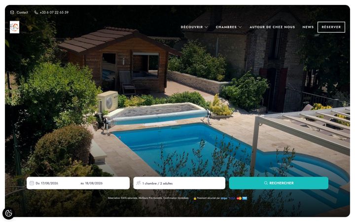 Screenshot of lerougeetblanc.fr