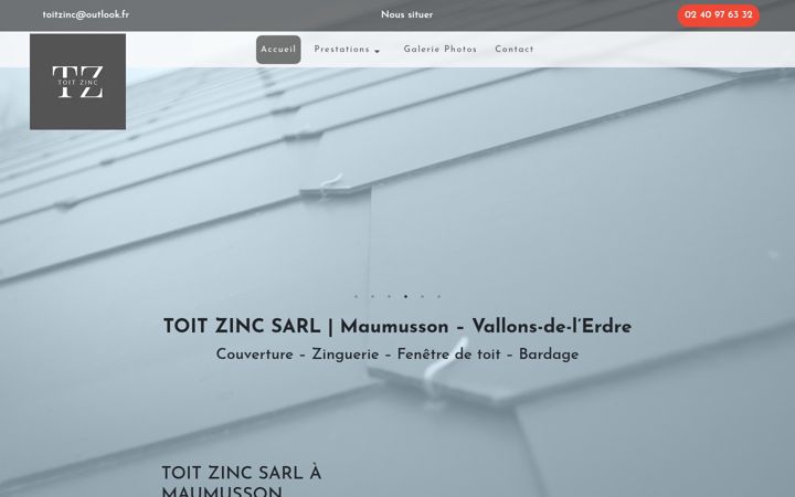 Screenshot of leroux-couverture-44.fr