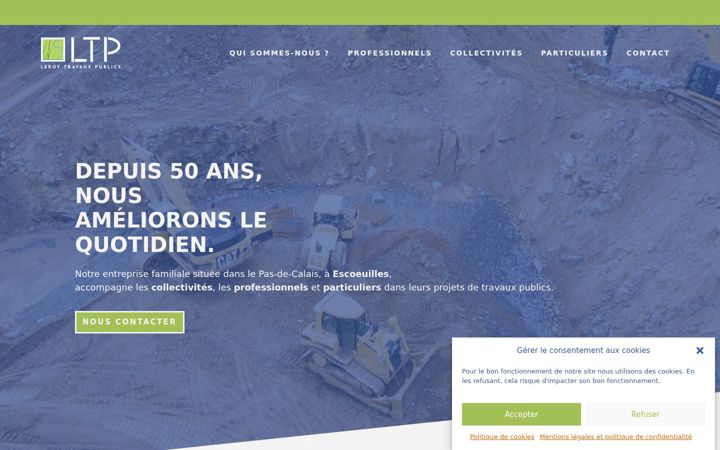 Screenshot of leroy-tp.fr
